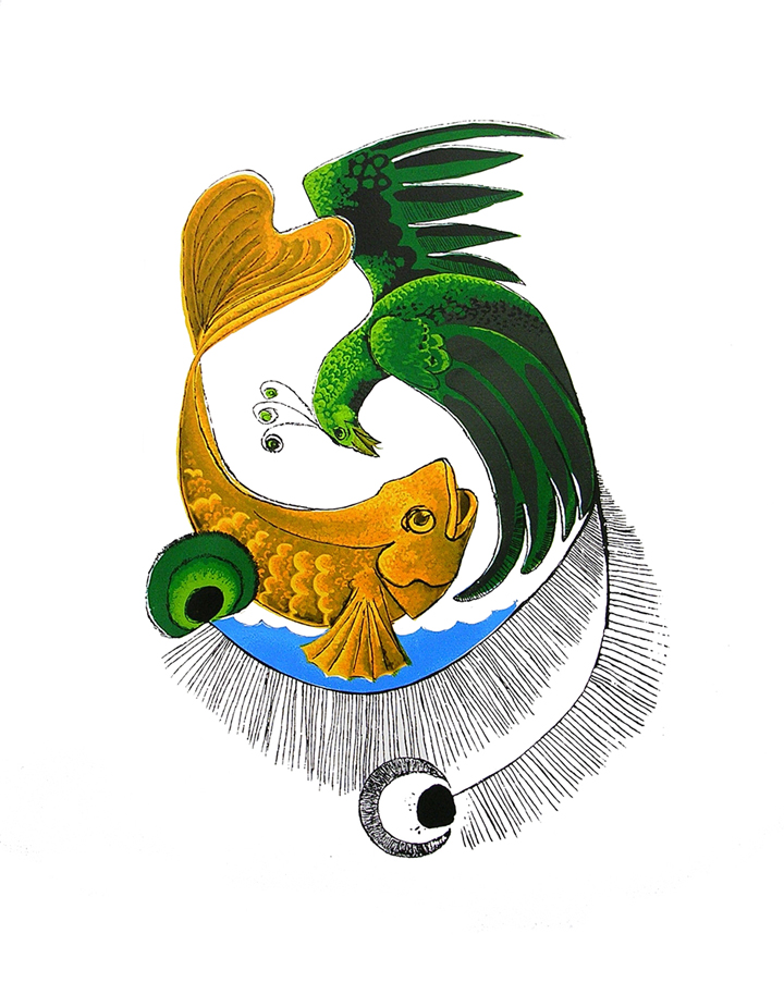 The Peacock and the Carp